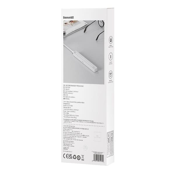 Trådlös laddare för Stylus Penna, 1.5W - Baseus Smooth Writing (SXBC030002) - Vit