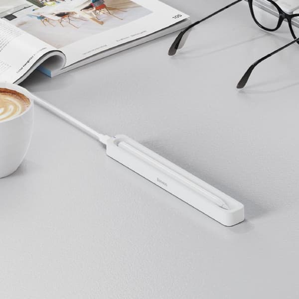 Trådlös laddare för Stylus Penna, 1.5W - Baseus Smooth Writing (SXBC030002) - Vit