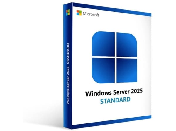 Microsoft Windows Server 2022 Standard - Med Customer Kit - nedgraderingslicens - 1 licens - uppgradering från Microsoft Windows Server 2025 Standard