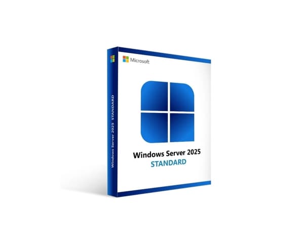 Microsoft Windows Server 2022 Standard - Med Customer Kit - nedgraderingslicens - 1 licens - uppgradering från Microsoft Windows Server 2025 Standard
