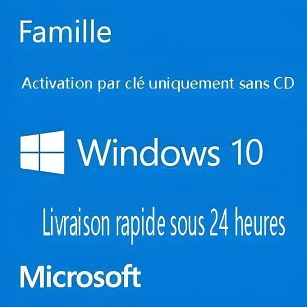 Microsoft Windows 10 Home Edition – 32/64-bitars operativsystem – Full version – Ladda ner – PC-kod