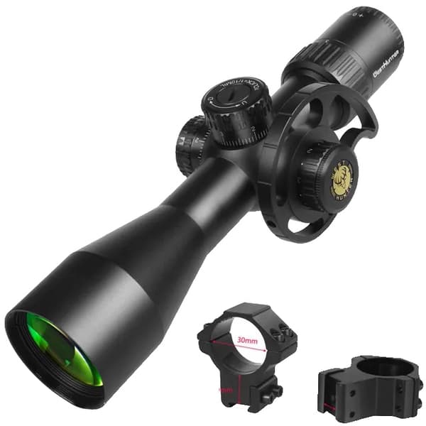 Jagt kikkert, første fokalplan, oplyst sigtekorn, Lav 11mm montering