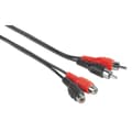 Pikkukuva 1 / 2: EXXTER Jatkojohto 2xRCA 2,5m 2xUros-2xNaaras
