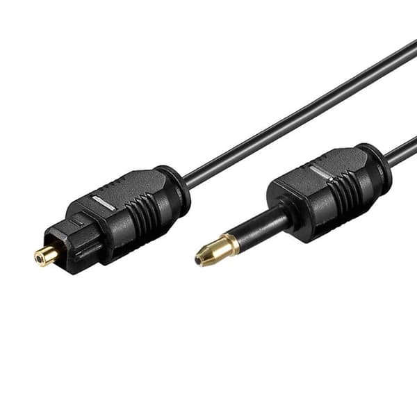 Goobay digital fiberkabel lyd. Toslink MiniPlug. 1 mio. kr.