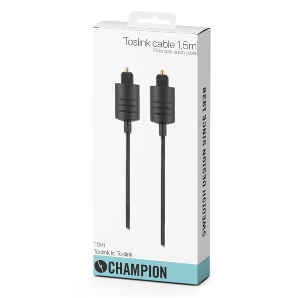 Champion Optisk Toslink-kabel 1,5 m