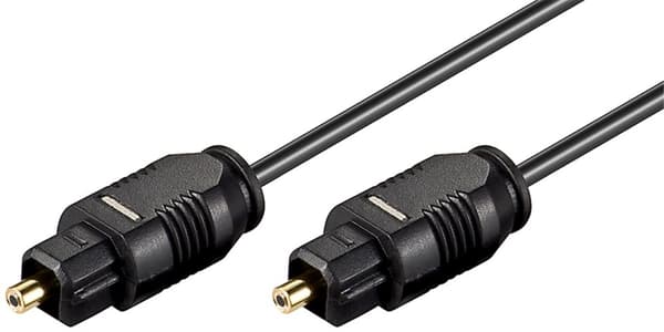 Goobay Toslink-kabel 2,2 mm Toslink-kontakt > Toslink-kontakt, ø 2,2 mm, 10 m