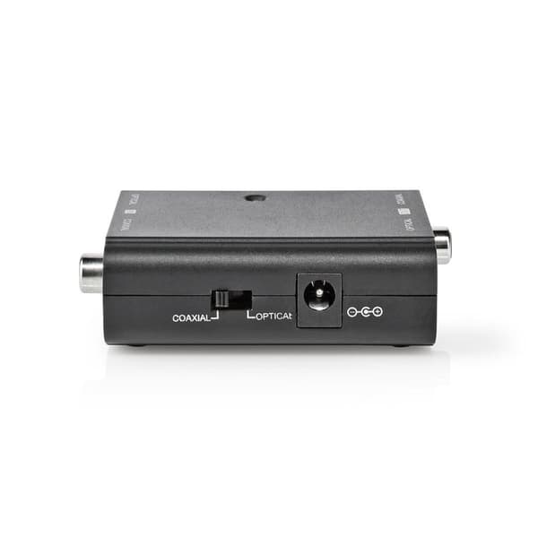 Nedis Digital Audio Converter | 1-veje | Tilslutninger indgang: 1x S/PDIF (RCA) Hun / 1x TosLink Hunstik | Tilslutninger udgang: 1x S/PDIF (RCA) Hun /