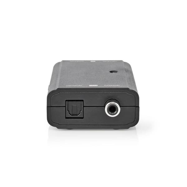 Nedis Digital Audio Converter | 1-veje | Tilslutninger indgang: 1x S/PDIF (RCA) Hun / 1x TosLink Hunstik | Tilslutninger udgang: 1x S/PDIF (RCA) Hun /