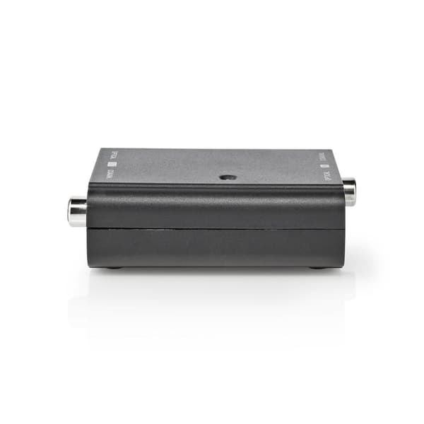 Nedis Digital Audio Converter | 1-veje | Tilslutninger indgang: 1x S/PDIF (RCA) Hun / 1x TosLink Hunstik | Tilslutninger udgang: 1x S/PDIF (RCA) Hun /