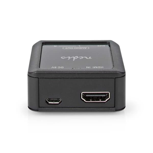 Nedis Digital Audio Converter | 1-veis | Koblingsinngang: HDMI ™ -inngang | Koblingsutgang: 2x (2x RCA Hunn) / 3.5 mm | Automatisk | Antrasitt