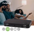 Miniatyrbild 3 av 11: Nedis Digital Audio Omvandlare | Tvåvägs | Anslutningsingång: DC Ström / 3x HDMI™ Ingång | Anslutningsutgång: 1x 3.5 mm / 1x TosLink / 2x HDMI™ utgång