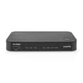 Miniatyrbild 4 av 11: Nedis Digital Audio Omvandlare | Tvåvägs | Anslutningsingång: DC Ström / 3x HDMI™ Ingång | Anslutningsutgång: 1x 3.5 mm / 1x TosLink / 2x HDMI™ utgång