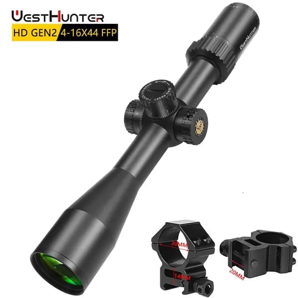 Jaktsikte, HD Gen2, första fokalplanet, Höga 11mm fästen