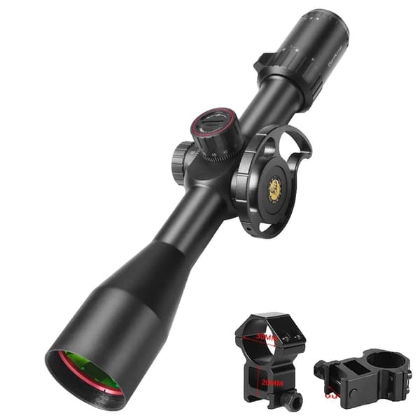 4-16X44 SFP Taktiikkatähtäin, 30mm Putki, Iskunkestävä ja Vesitiivis,Matala 11mm kiinnitys