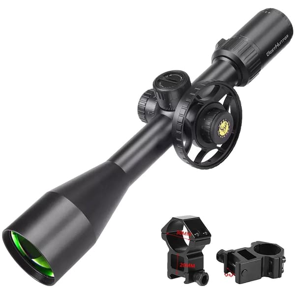 Jaktkikarsikte, 5-25x förstoring, första fokalplanet,Hög 20mm fäste