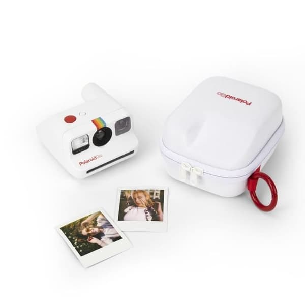 Hård väska - POLAROID - Go - Hållbara material - Vit - Sofotografkamera