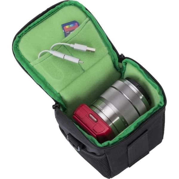RIVACASE Revolverfodral för hybridkamera - Svart
