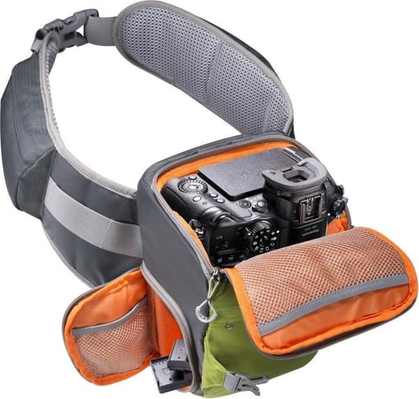 Mantona elementsPro 10 Kamerataske Indvendige mål (BxHxD): 150 x 140 x 240 mm Grøn