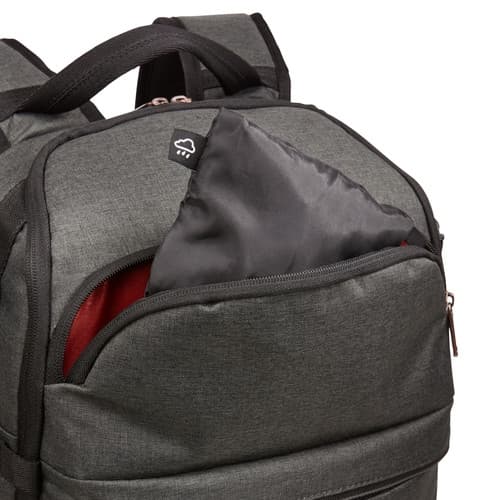 Case Logic Era - Rygsæk til kamera/drone - Polyester, blandet stof - Grå, Sort - 33,00 cm (13")