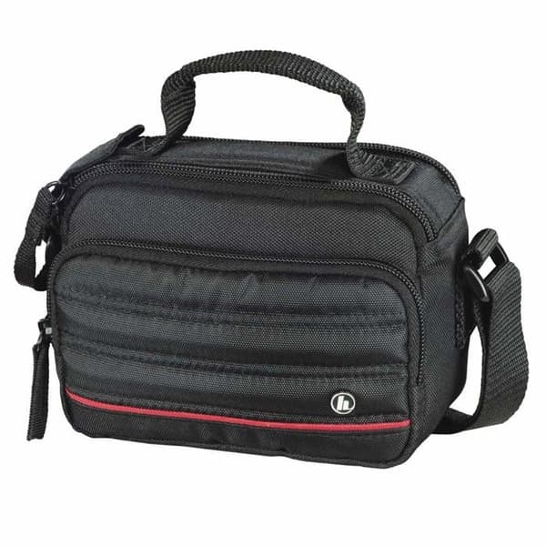 Fodral - omslag - fotofodral - Vit diamantoptik - 00185083 - Hama Samara 100 Kameraväska Svart