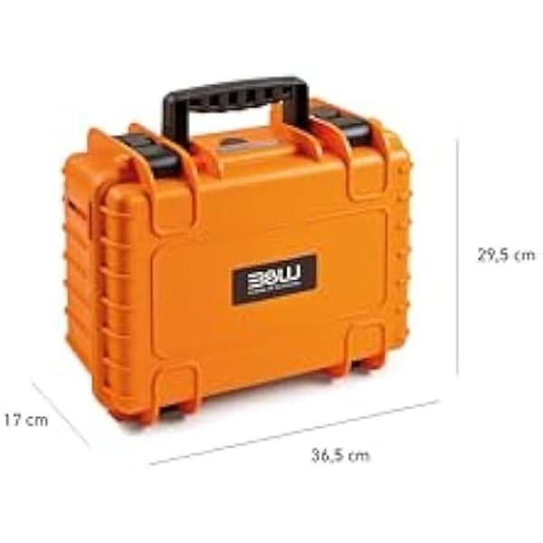 Transportväska - B&W - PP.117 - Vattentät IP67 - Kompatibel med flyg - Orange