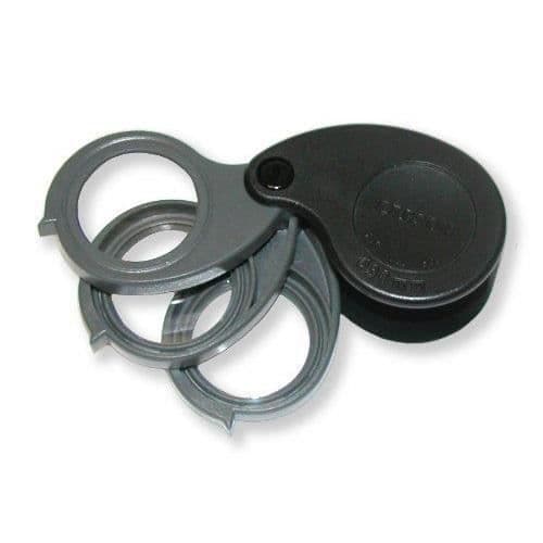 Carson Tri View Magnifier - TV-36 Svart, Grå