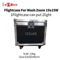 Miniatyrbillede 2 af 2: Flightcase til Wash Zoom Lygter, Kompakt Størrelse 53x50x40cm, Letvægts 13kg,1PCS Flygkasse