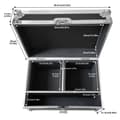 Miniatyrbillede 2 af 4: Fieryzeal Flightcase, Tilpasset Luftfartssag, Forbedret Intern Beskyttelse, Nem Adgang