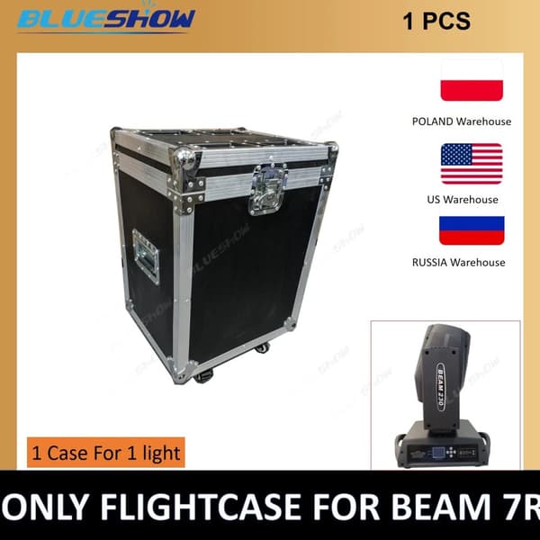Flight Case til Beam 230W 7R, Holdbar Beskyttelse, Praktisk Størrelse,enkelt tilfælde 1i1, 1STK