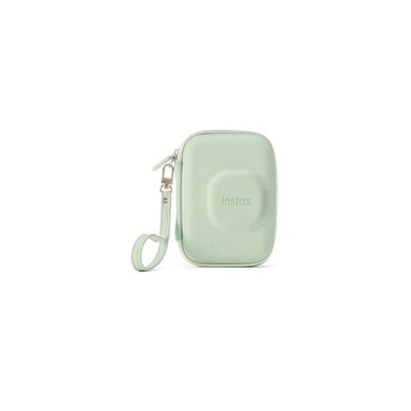 Fodral för kamera - Fujifilm - Instax Mini LiPlay - Matcha grön - Hållbar - Inre ficka