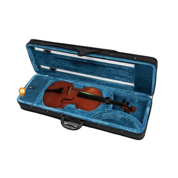 4/4 Violinetui, Letvægts & Kompakt, Holdbart Oxford Stof, God Plads