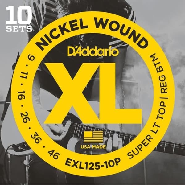 D'ADDARIO Elsladdar CDD EXL125-10P