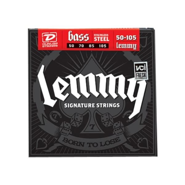 DUNLOP LEMMY SIGNAT BASSGITARRSTRÄNGSET...