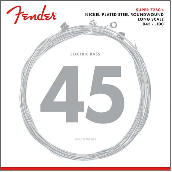 FENDER 7250ML 45-100 BASSGITARRSTRÄNGSET...