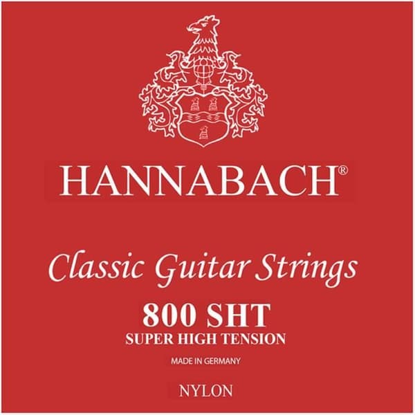 Hannabach 800 SHT Nylon klassiska gitarrsträngar