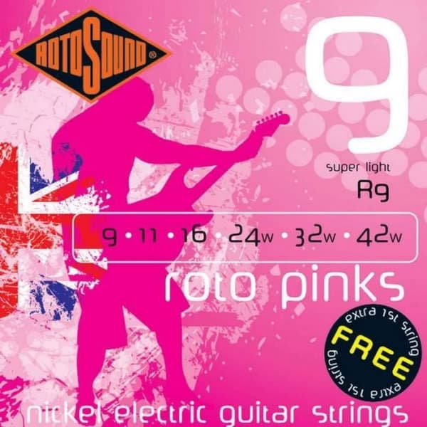 Rotosound R9 VP elgitarrsträngar