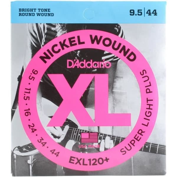 DADDARIO EXL120PLUS Nickel elgitarrsträngsats - Suplight plus - 0095-44