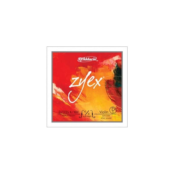 Corda på detalj - D'addario - DZ313S 4/4M - Violin 4/4 - Medium - Silverfördelad