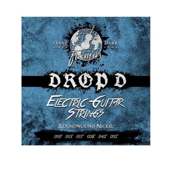 Framus 45250-D - Blue Label Drop D .010-.052 Elgitarrsträngar