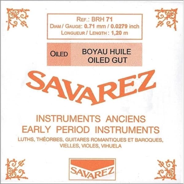Savarez Gambe G5 arg strängar. spunnen
