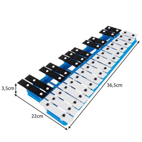 Spelset - 27 Toner - Musikinstrument - Blå färg - För barn - Ny