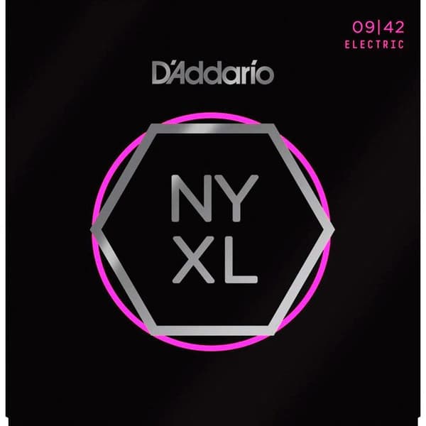 DADDARIO NYXL0942 elgitarrsträngsats - Super lätt - 09-11-16-24-32-42