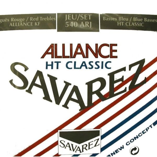 Cordes - SAVAREZ - Alliance HT 540 ARJ - Röd/Blå Normal/Stark Spänning