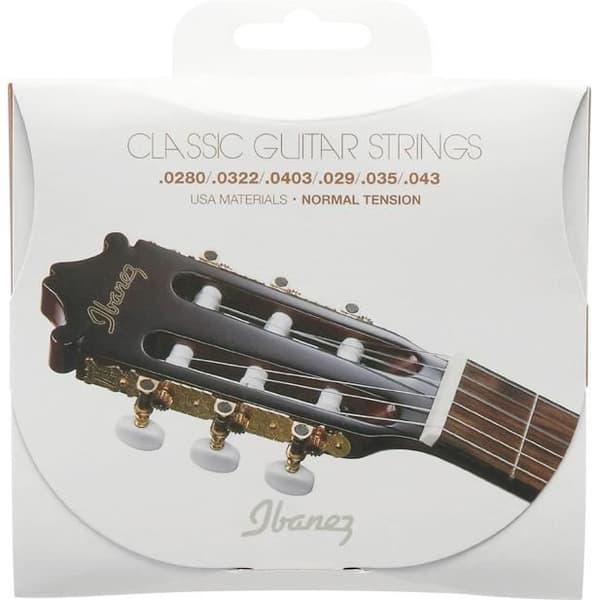Ibanez ICLS6NT Normal spänning klassiska gitarrsträngar