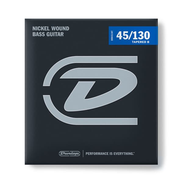 Dunlop Nickelpläterad Bas 5-strängad 45-130 DBN45130T Tappered