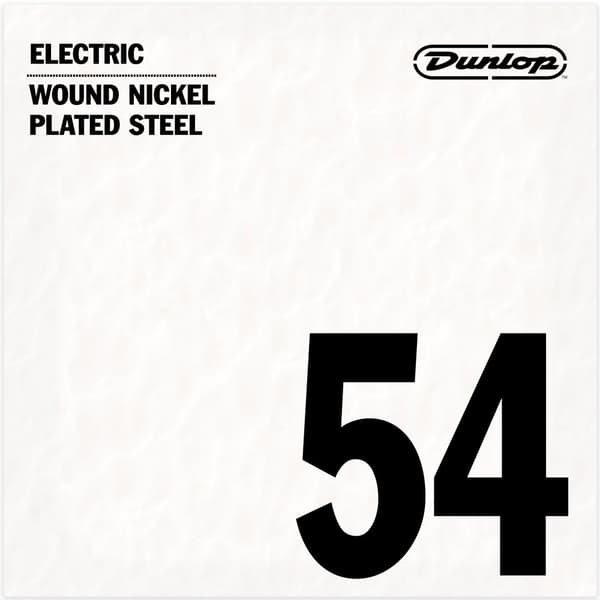 Dunlop Nickelpläterad Elgitarr Enkelsträngad .054 DEN54