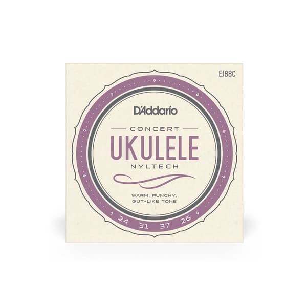 D'Addario Nyltech EJ88C konsert ukulele strängar