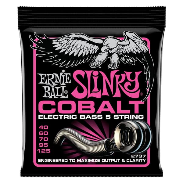 Ernie Ball Cobalt Slinky Bass 5-strängad 40-125 (2737)