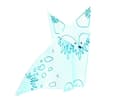 Miniatyrbild 3 av 4: Kit Origami - Fridolin - Räv - 20 Ark - 15x15 cm - Att färglägga