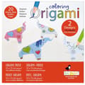 Miniatyrbild 1 av 4: Kit Origami - Fridolin - Elefant - 20 Ark - 15x15 cm - Att färglägga